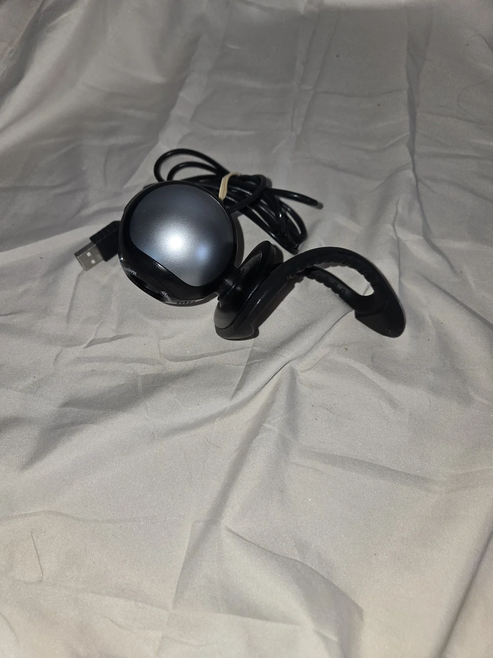 Logitech Black/Silver USB Webcam